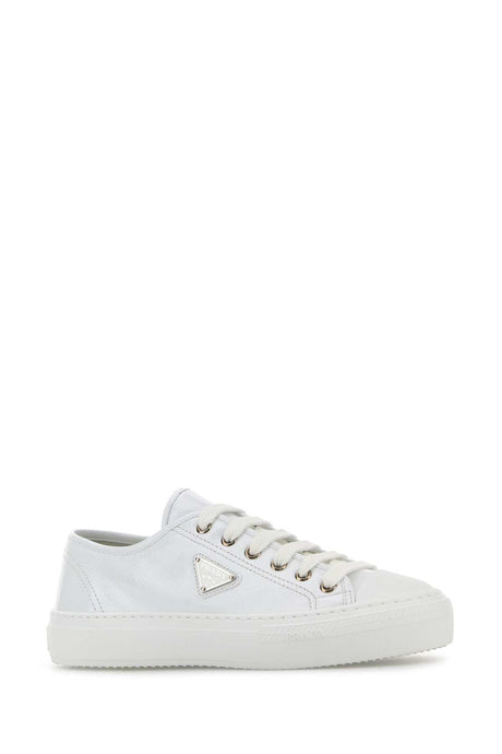 PRADA Chic White Naplak Sneakers for Women