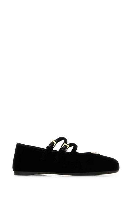 PRADA Elegant Velvet Ballerinas for Women