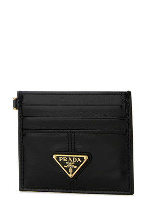 PRADA Mini Leather Card Holder