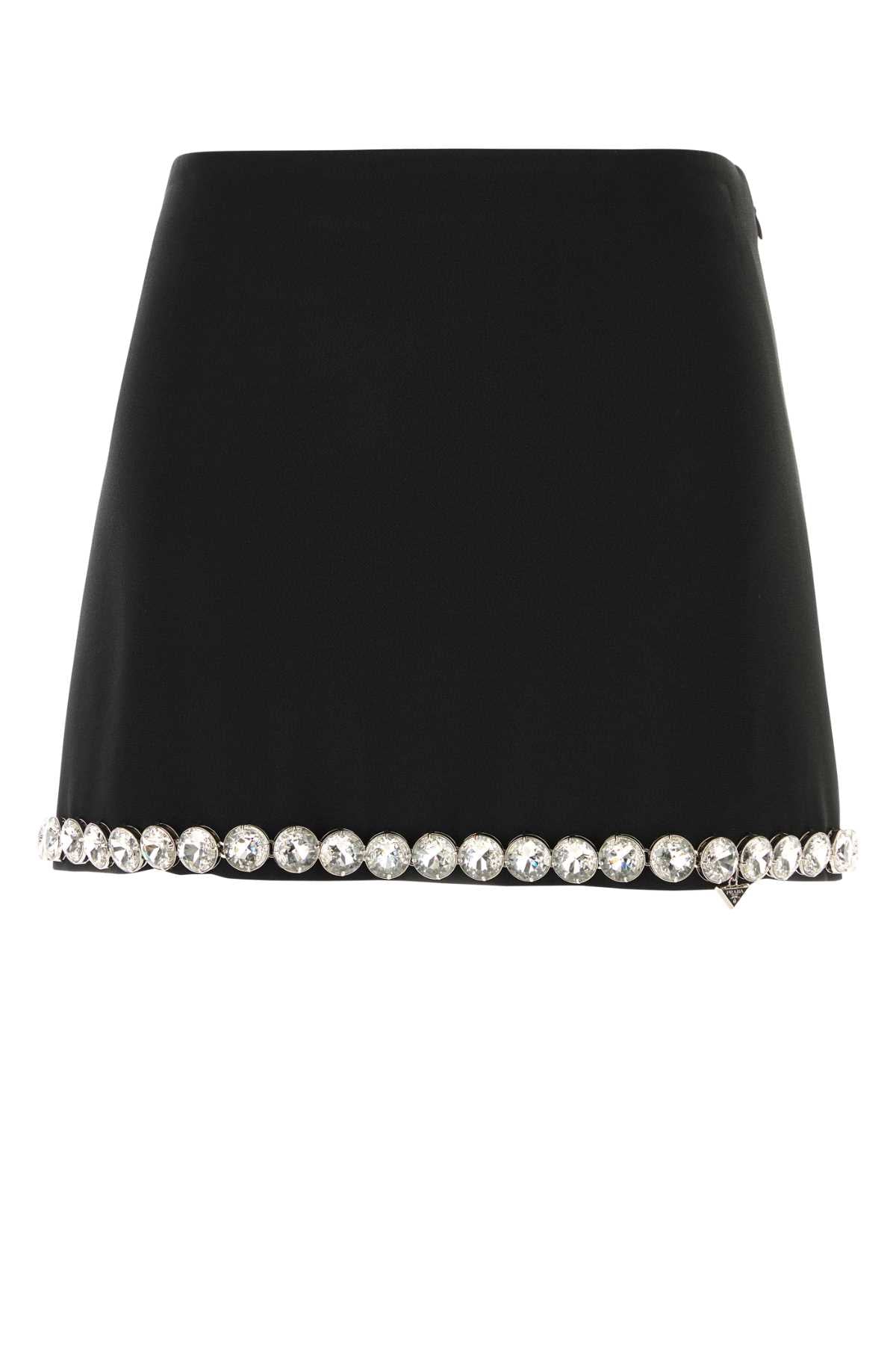 PRADA Chic Acetate Blend Mini Skirt