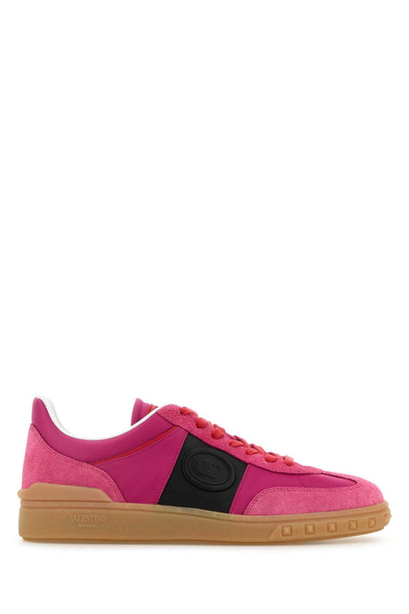 VALENTINO GARAVANI Suede and Fabric Upvillage Sneaker