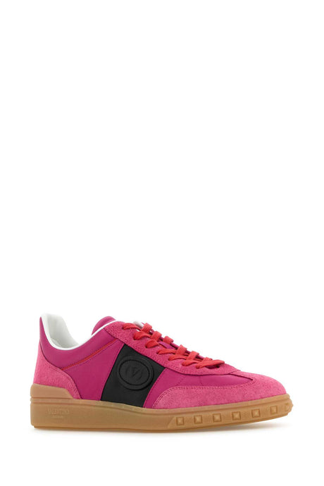 VALENTINO GARAVANI Suede and Fabric Upvillage Sneaker