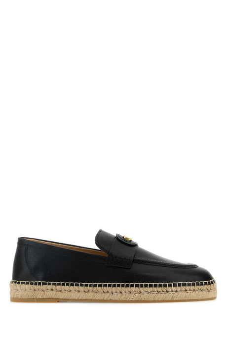 VALENTINO GARAVANI Leather VLogo Espadrilles for Men