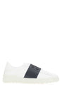 VALENTINO GARAVANI Leather Open Sneakers with Contrasting Band