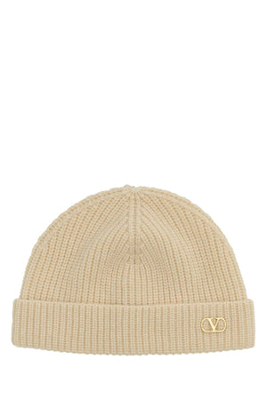 VALENTINO GARAVANI Cashmere Beanie Hat for Men