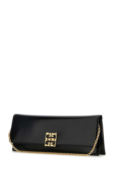 GIVENCHY Mini Leather 4G Liquid Clutch - 35.5 cm x 14 cm x 6 cm