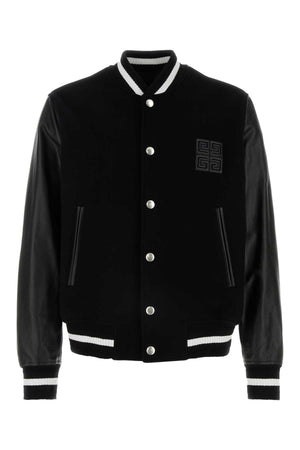 GIVENCHY Classic Black Wool Blend Jacket for Men