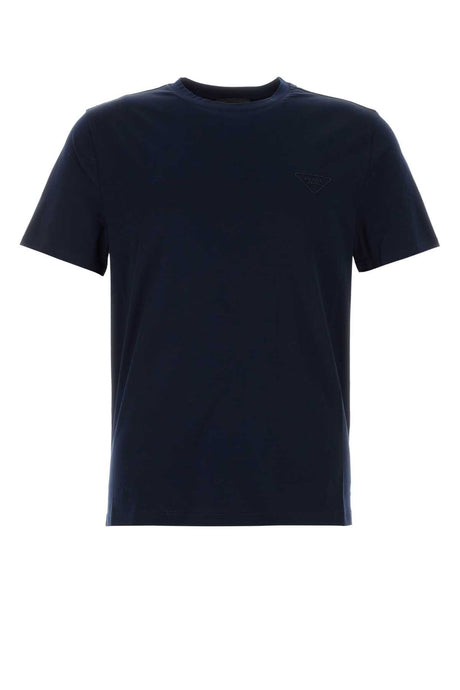 PRADA Stretch Cotton T-Shirt for Men - Size Available