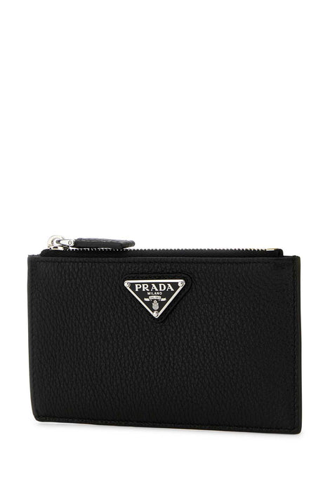 PRADA Mini Leather Card Holder