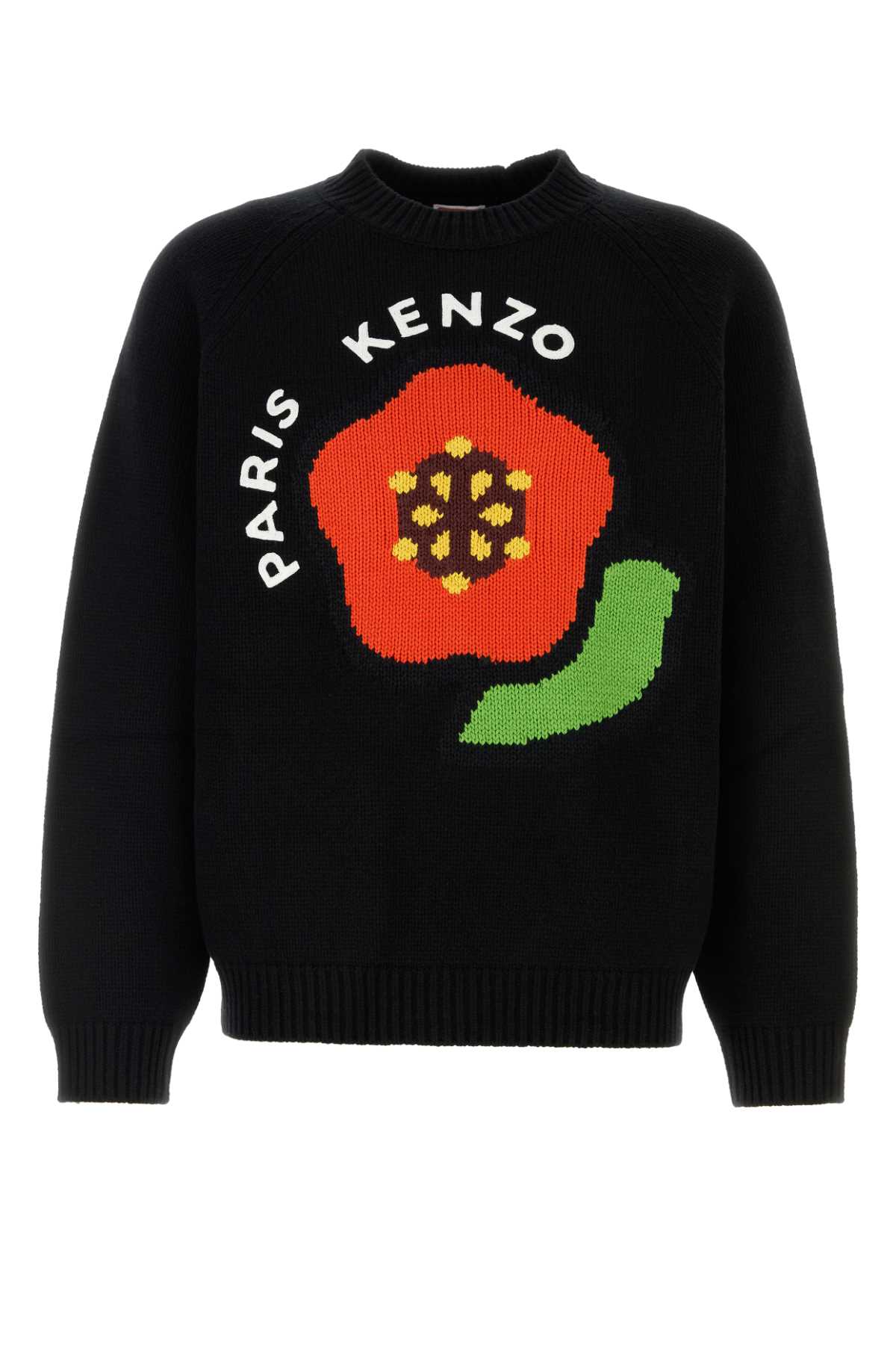 KENZO Sophisticated Wool Blend Sweater for Men