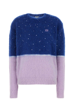 LOEWE Two-tone Mohair Blend Sweater