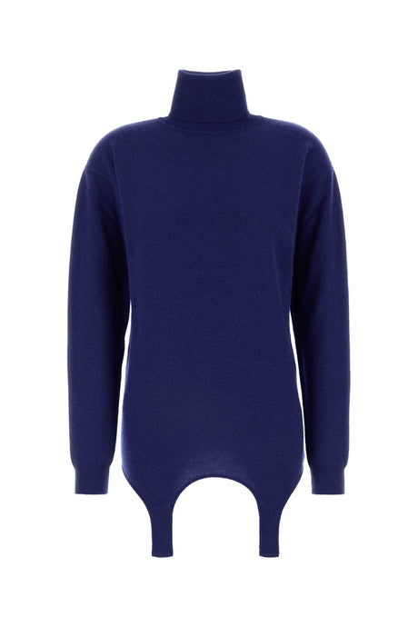 SAINT LAURENT Electric Blue Cashmere Sweater for Women