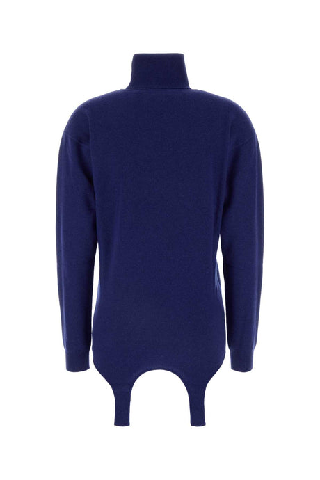 SAINT LAURENT Electric Blue Cashmere Sweater for Women