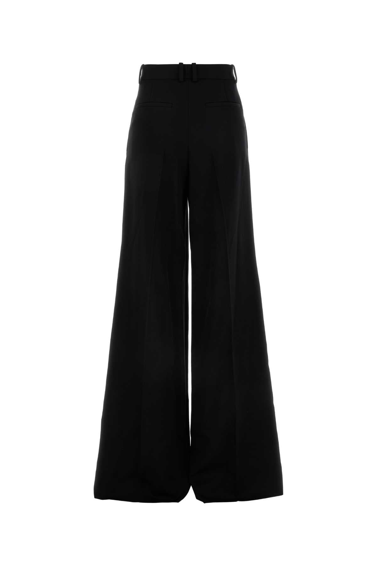 SAINT LAURENT Elegant Wide-Leg Wool Pant for Women