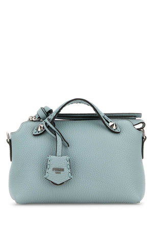 FENDI Mini Powder Blue Leather Handbag