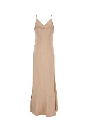 FENDI Elegant Satin Long Dress for Women