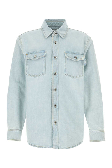 BOTTEGA VENETA Classic Denim Shirt for Men - 2025 Collection