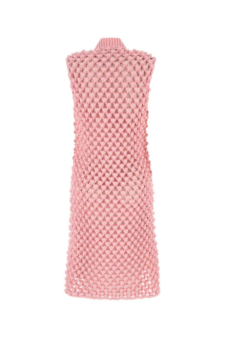 JIL SANDER Crochet Mini Dress