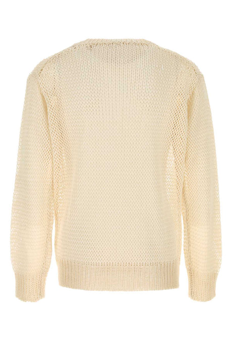 JIL SANDER Crochet Sweater for Men - Minimalist Knits