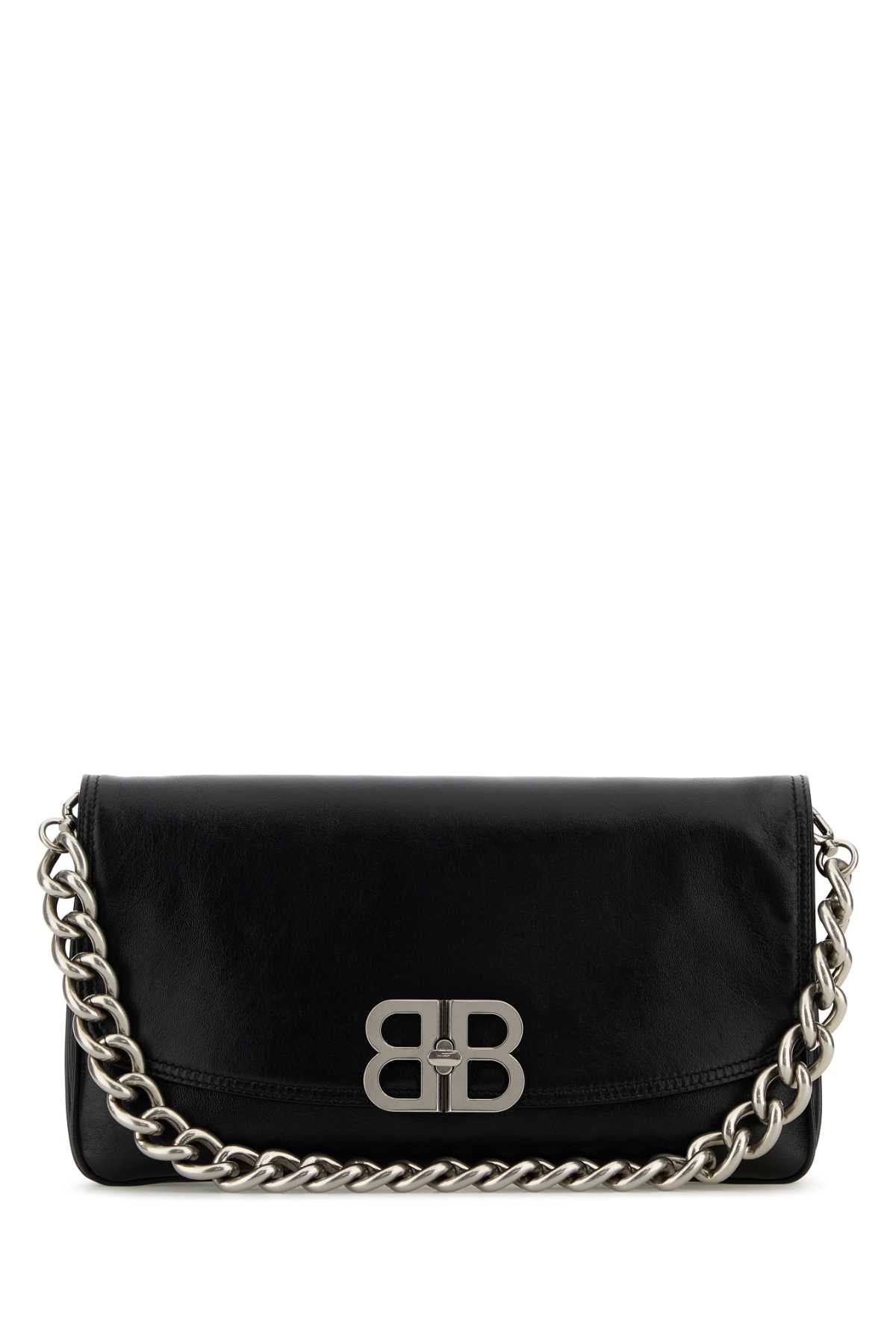 BALENCIAGA Soft Flap Handbag - Medium Size