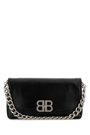 BALENCIAGA Soft Flap Handbag - Medium Size