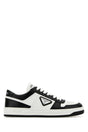 PRADA Two-tone Leather Downtown Sneakers for Women