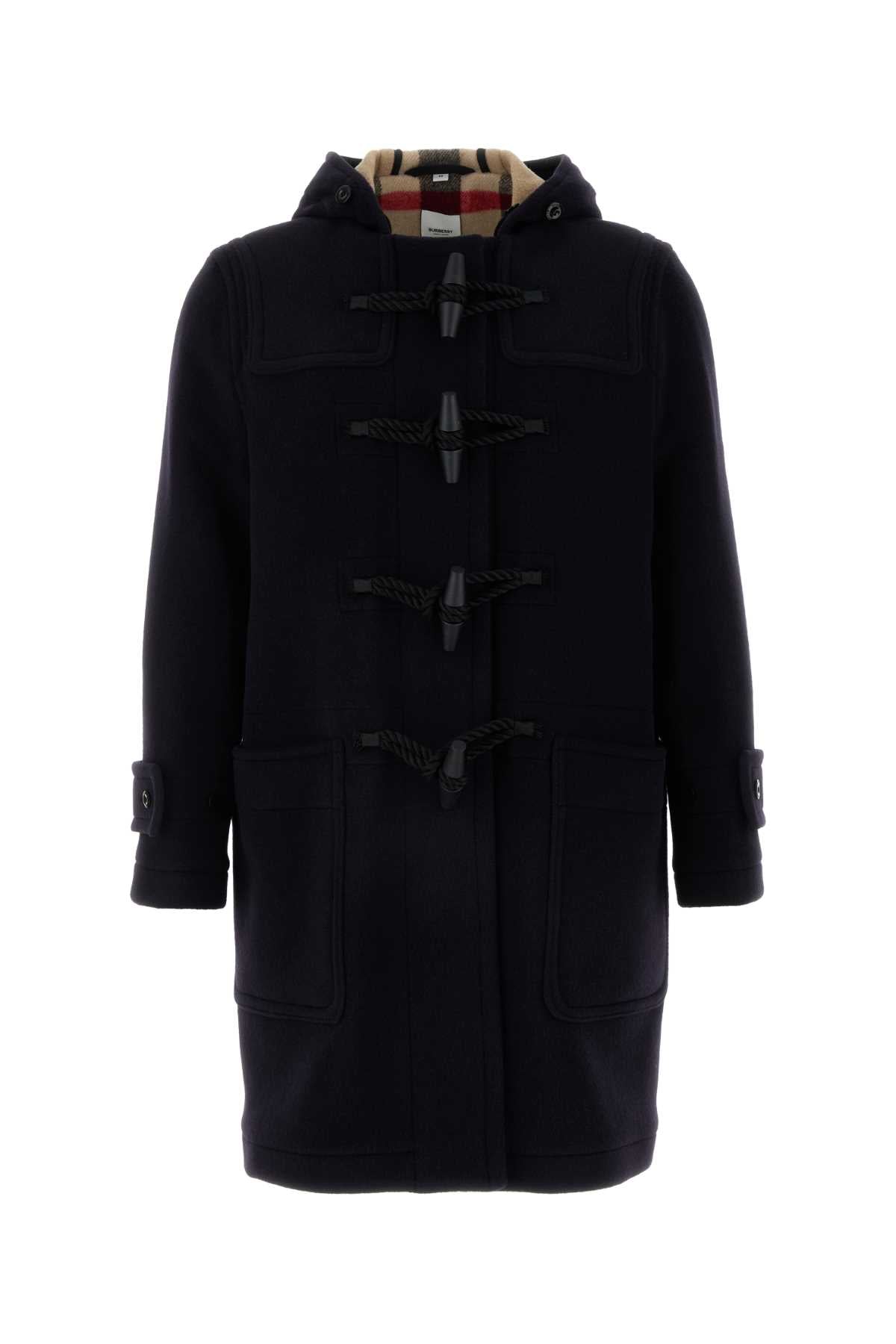 BURBERRY Classic Wool Blend Jacket for Men - Perfect for the 2024 Season