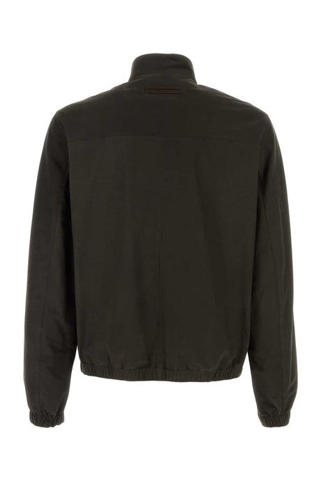 ZEGNA Reversible Leather Jacket for Men