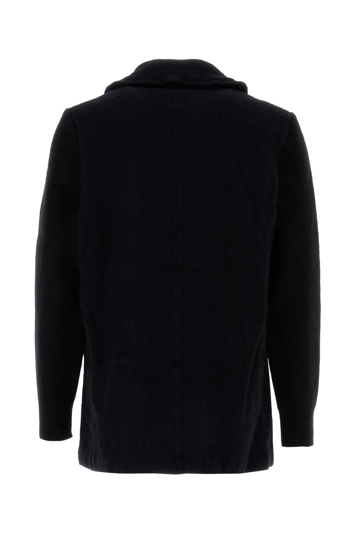 COMME DES GARCONS SHIRT Midnight Blue Wool Blend Jacket for Men