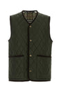 BURBERRY Army Green Nylon Jacket for Men