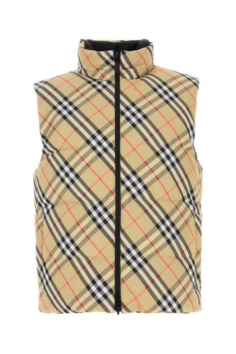 BURBERRY Reversible Down Jacket for Men - Checked Print