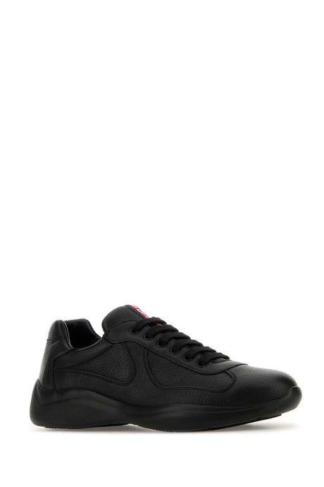 PRADA Leather Sneaker for Men - SS25 Collection