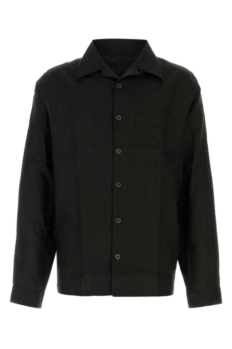 PRADA Linen Shirt for Men - Classic Fit