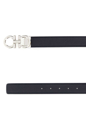 SALVATORE FERRAGAMO Reversible Leather Belt - 3 cm Height