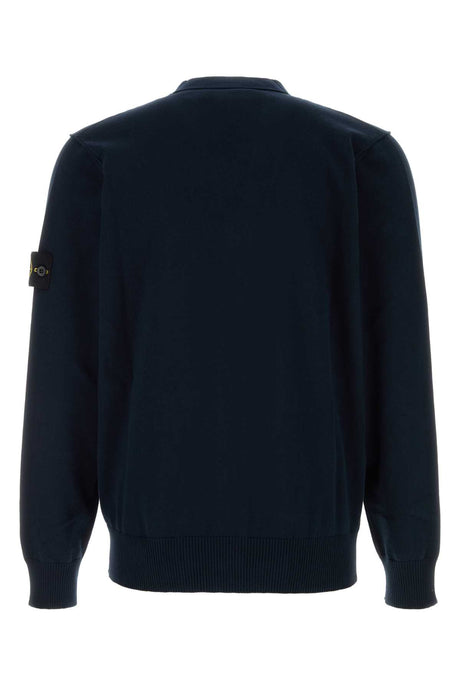 STONE ISLAND Classic Knit Cardigan for Men - Lightweight & Versatile