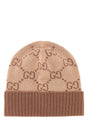 GUCCI Embroidered Cashmere Blend Beanie Hat - Unisex