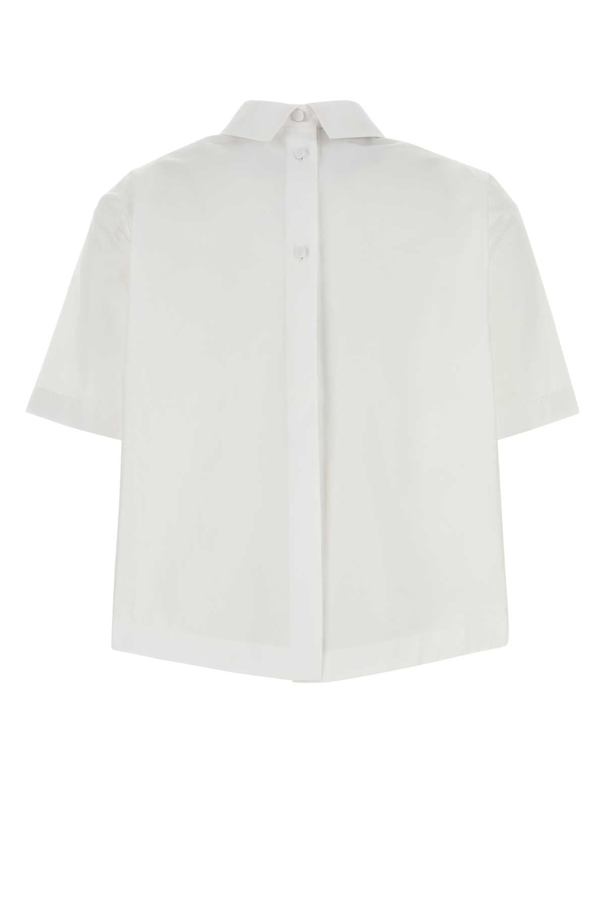 GUCCI Chic White Poplin Shirt for Women