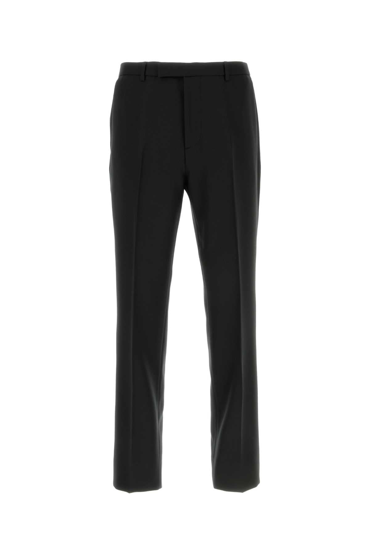 GUCCI Sleek Black Twill Lounge Pants