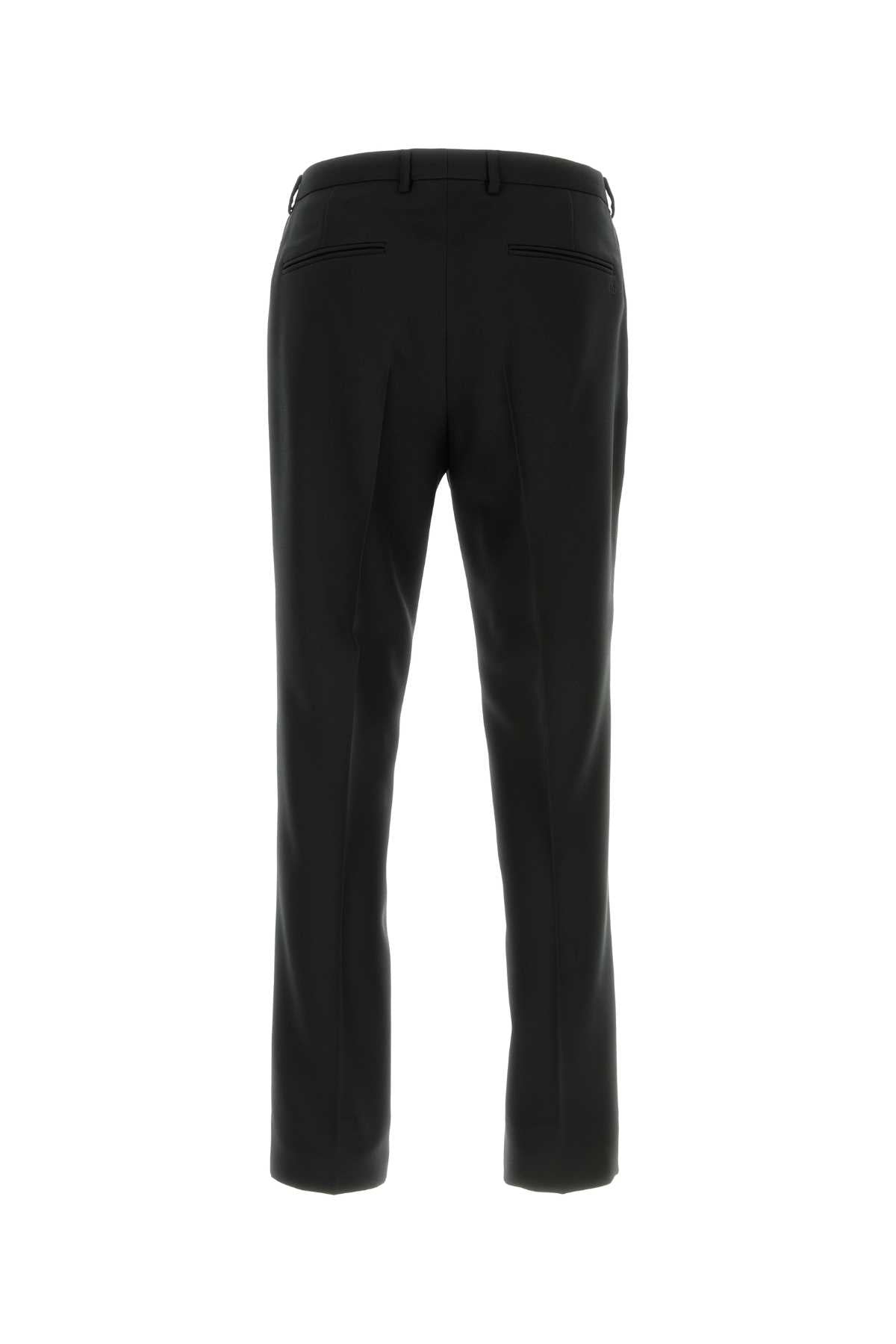 GUCCI Sleek Black Twill Lounge Pants