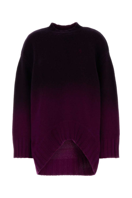 THE ATTICO Oversized Wool Blend Sweater