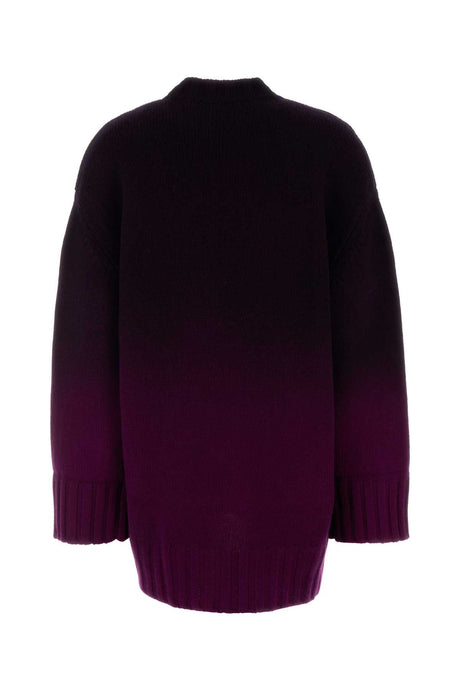 THE ATTICO Oversized Wool Blend Sweater