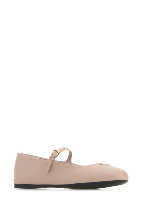 PRADA Elegant Nappa Leather Ballerinas