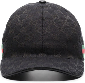 GUCCI Classic Black Baseball Hat for Men - SS24 Collection