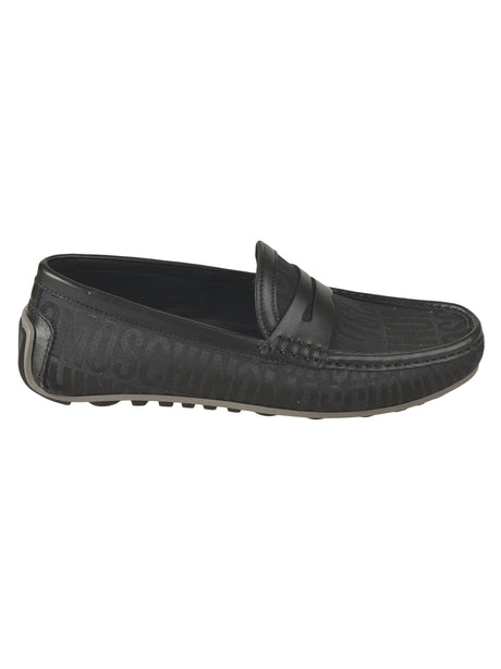 Moschino Stylish Flat Shoes for Men - Ideal for Every Occasion