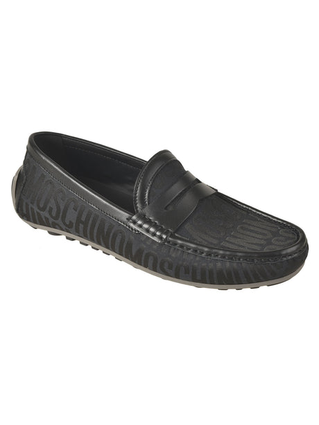 Moschino Stylish Flat Shoes for Men - Ideal for Every Occasion