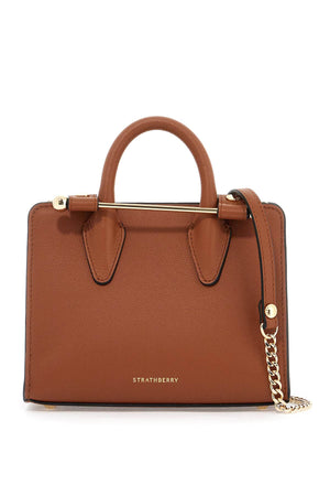 STRATHBERRY Mini Smooth Leather Tote Handbag