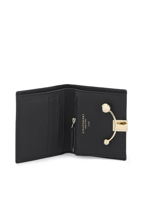 STRATHBERRY Mini Crescent Wallet in Luxurious Calfskin