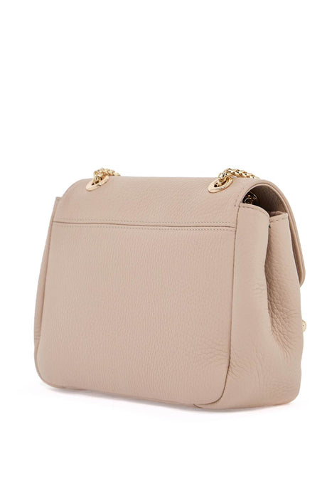 STRATHBERRY Mini Horizontal Handbag in Oat with Gold Metal Detail