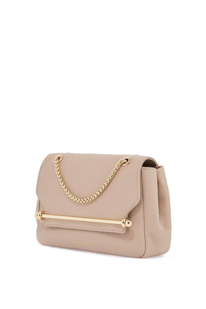 STRATHBERRY Mini Horizontal Handbag in Oat with Gold Metal Detail