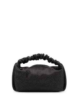 ALEXANDER WANG Elegant Satin Scrunchie Mini Handbag